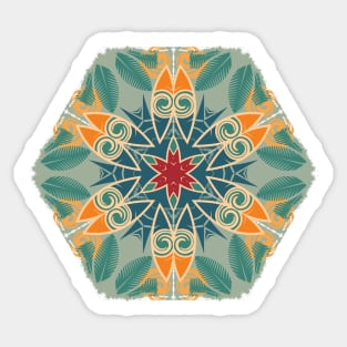 The Beach Pattern Sticker